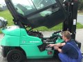2.5 ton Mitsubishi LPG forklift