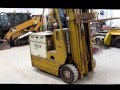 Electric Yale Forklift with 4,000lbs Capacity