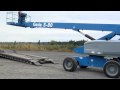 Genie Telescopic Boom S-80 - Drive Off Trailer
