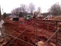 JLG Rough Terrain Fork Lift playing in the mud