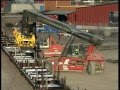 Kalmar DCD forklift truck handling steel