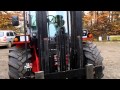 Manitou Turbo Rough Terrain Forklift